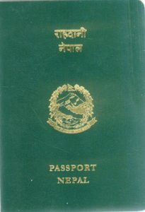 Nepalese Passport Holders
