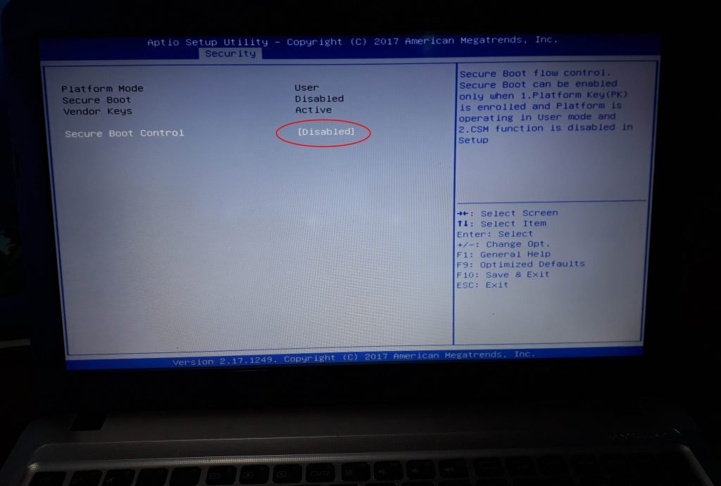 asus laptop quickboot menu